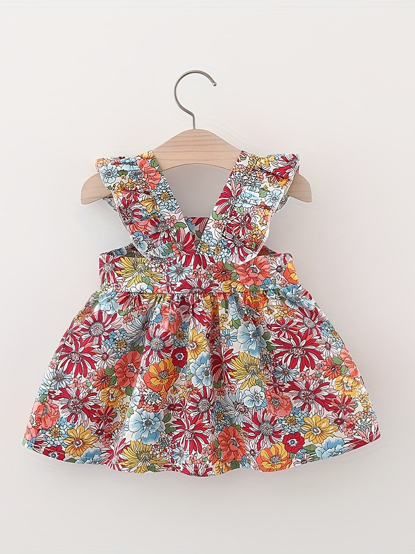 Vintage Baby Girl Dresses Summer Cotton