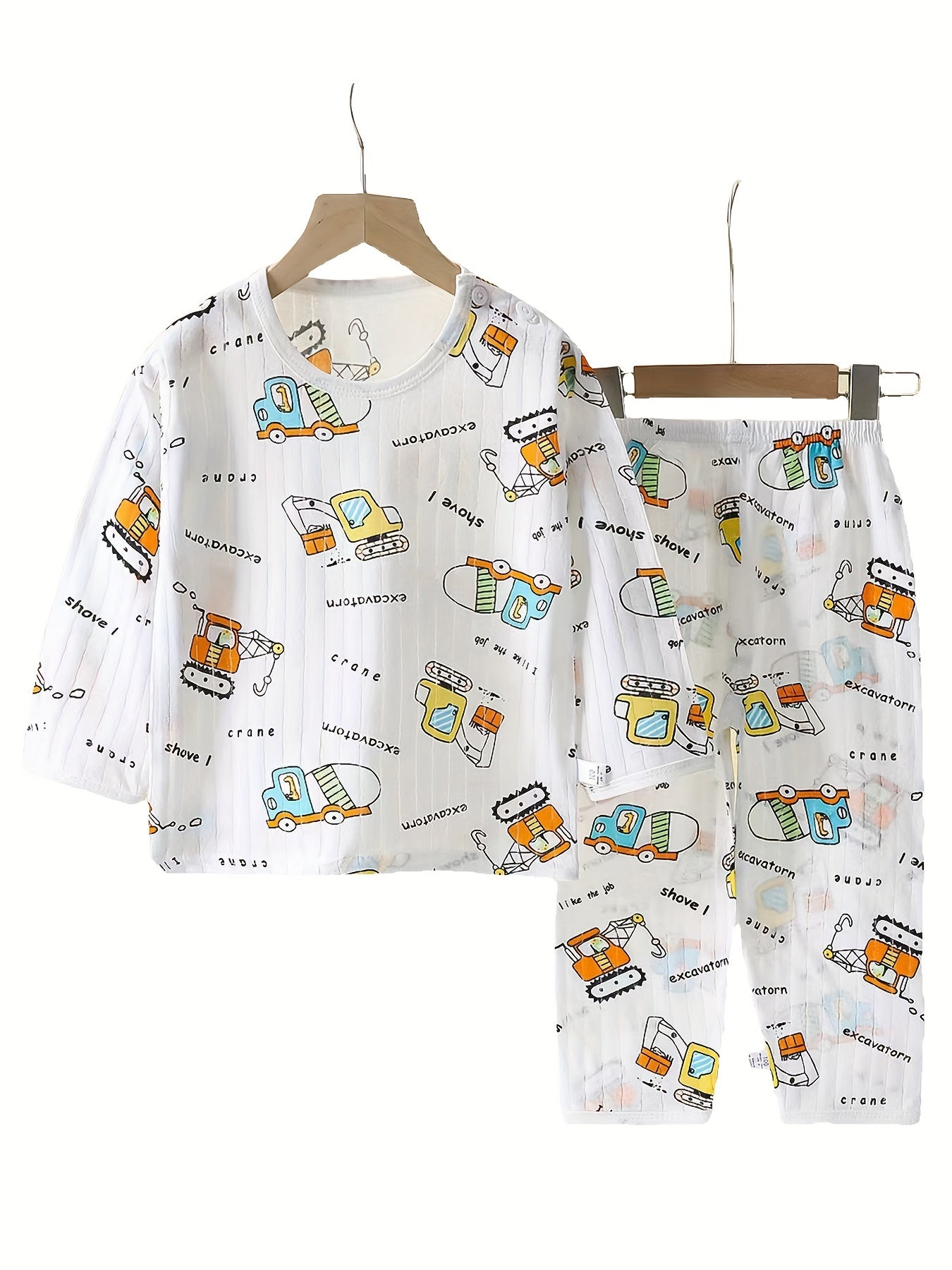 Children's Underwear Set Thin Breathable Cartoon Pattern