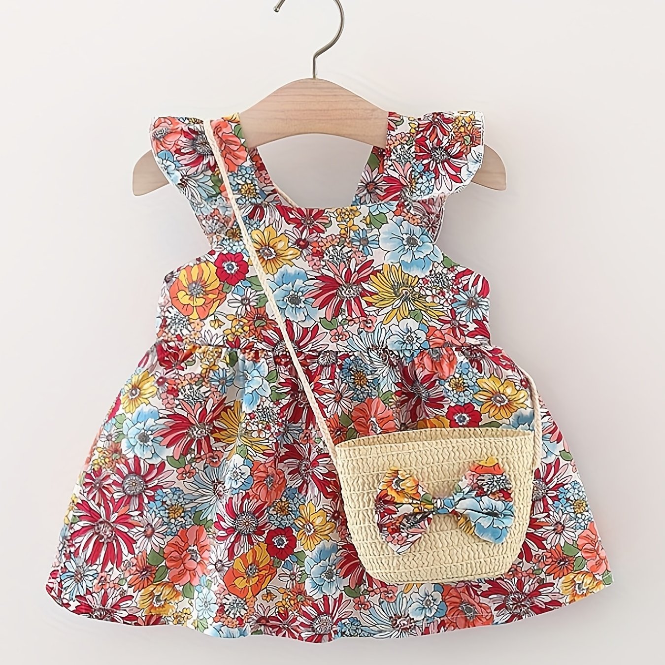 Vintage Baby Girl Dresses Summer Cotton