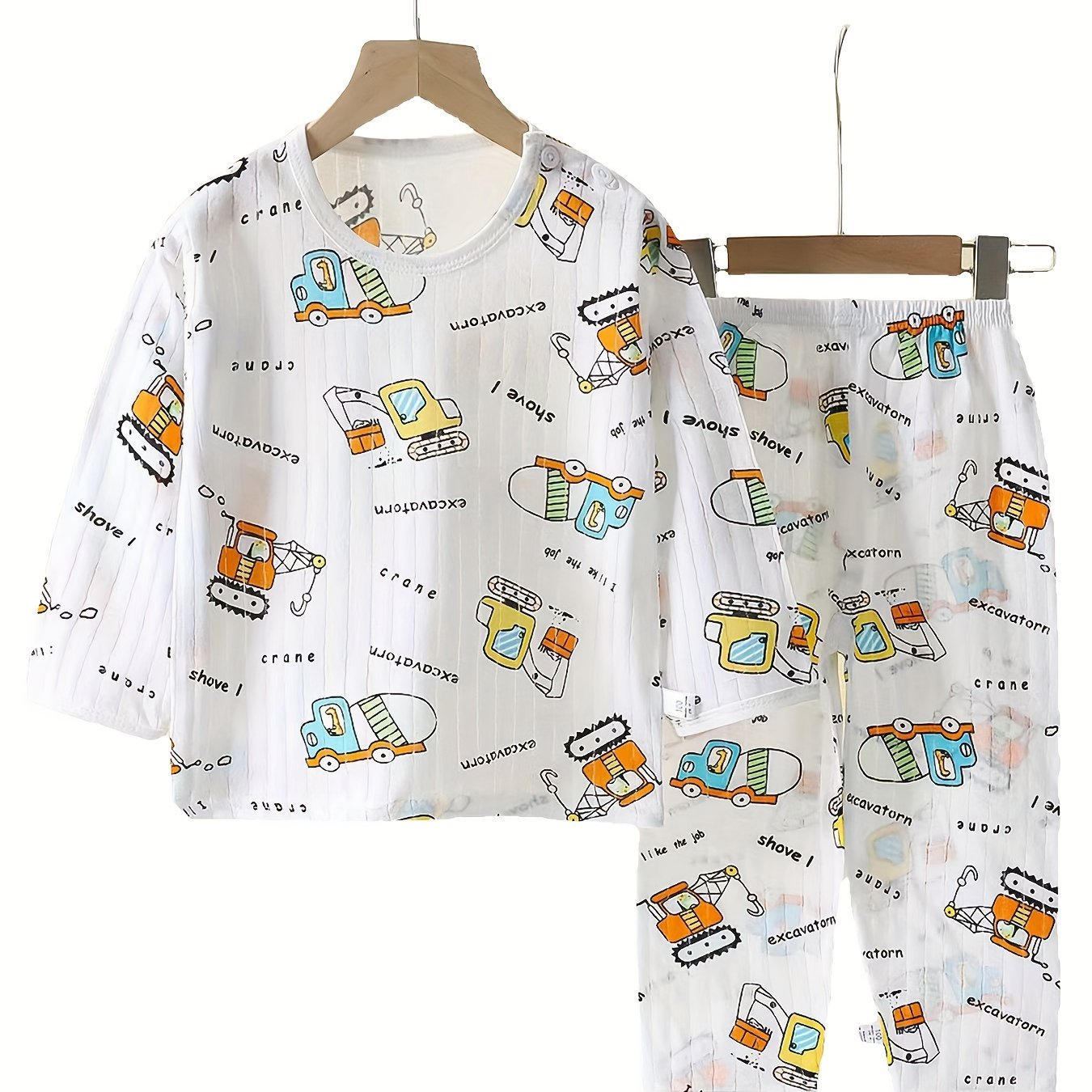 Children's Underwear Set Thin Breathable Cartoon Pattern