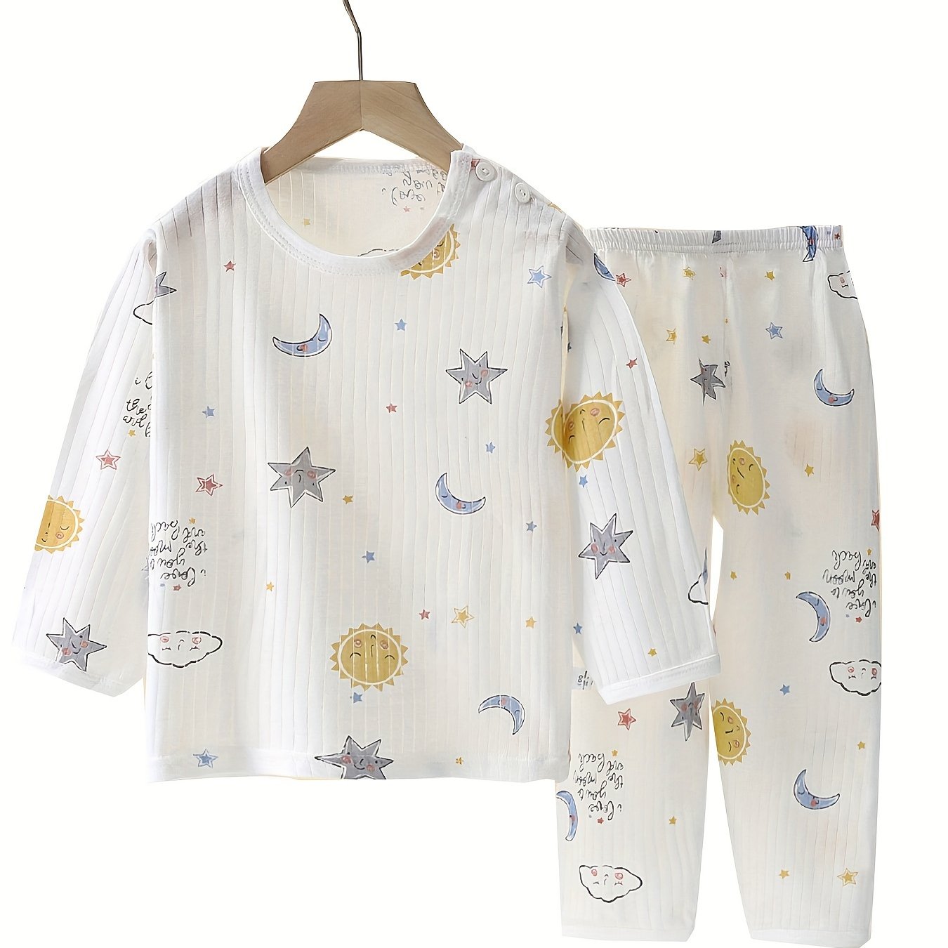 Children's Underwear Set Thin Breathable Cartoon Pattern