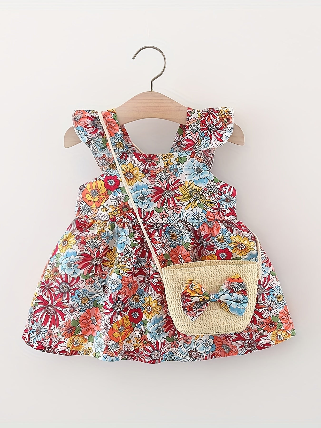 Vintage Baby Girl Dresses Summer Cotton