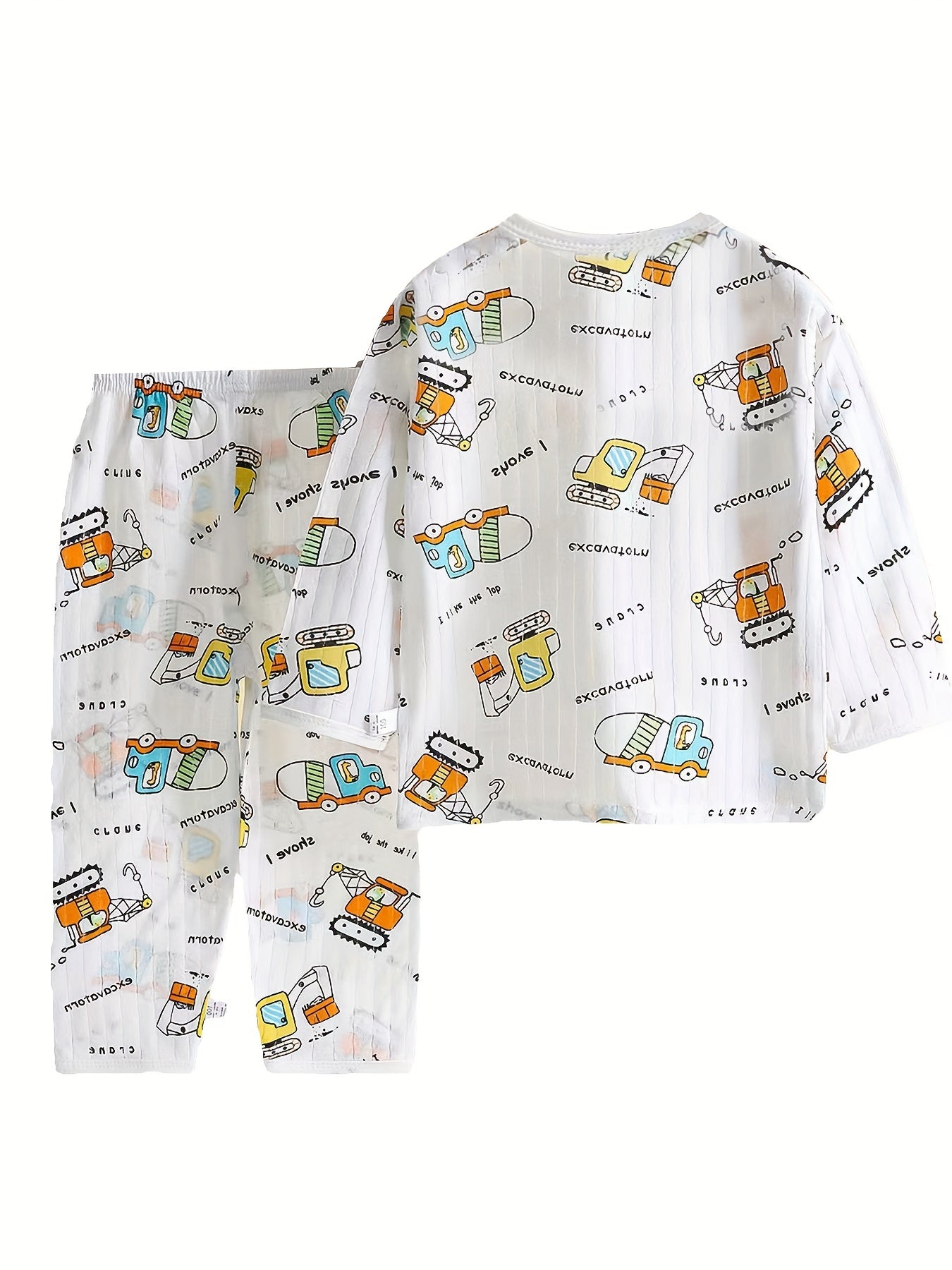 Children's Underwear Set Thin Breathable Cartoon Pattern