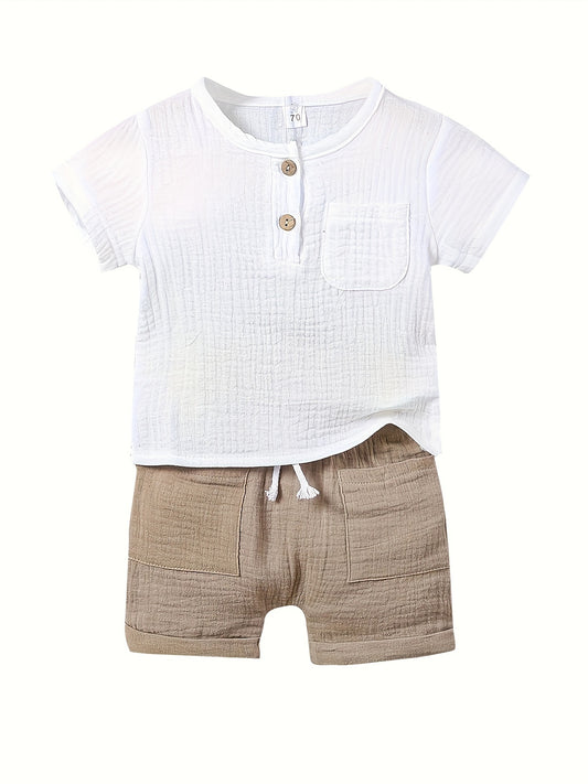 Cotton Blend Breathable Summer Outdoor Set